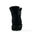 Merino Wolle Klettbänder atmungsaktive Fleece -Stiefel